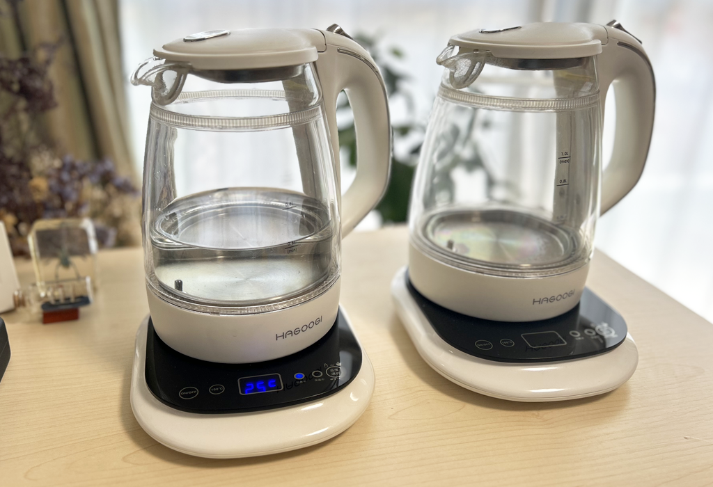 HAGOOGI ガラス電気ケトル GEK-1700