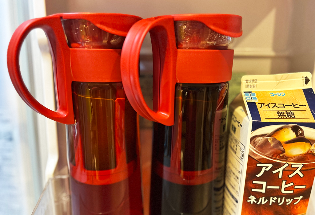 HARIO(ハリオ) 水出し珈琲ポット レッド 1000mL