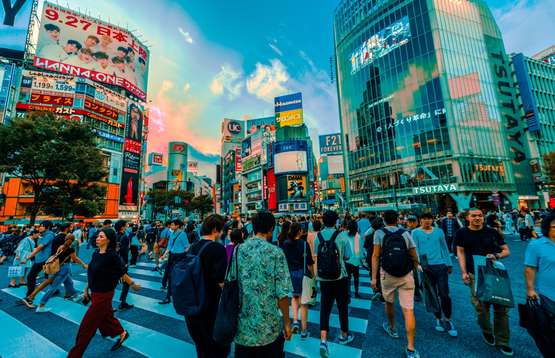 Shibuya Crossing Photo by Jezael Melgoza