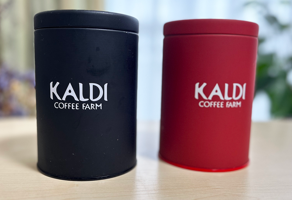 カルディの定番「キャニスター缶」