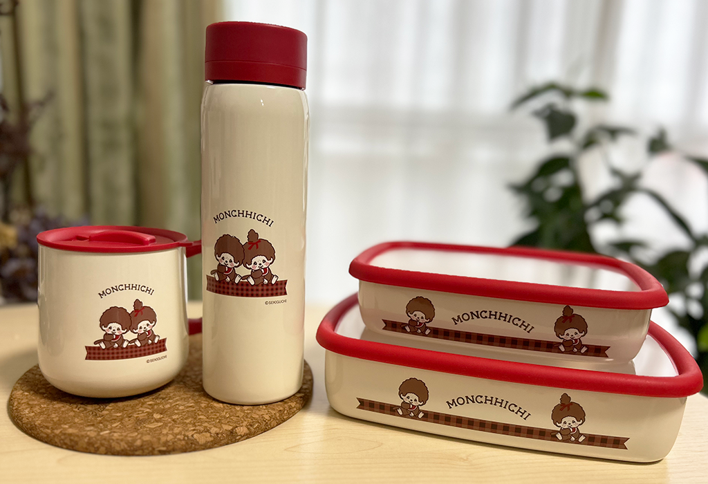 サンドラッグのキャンペーンで揃えたモンチッチグッズ