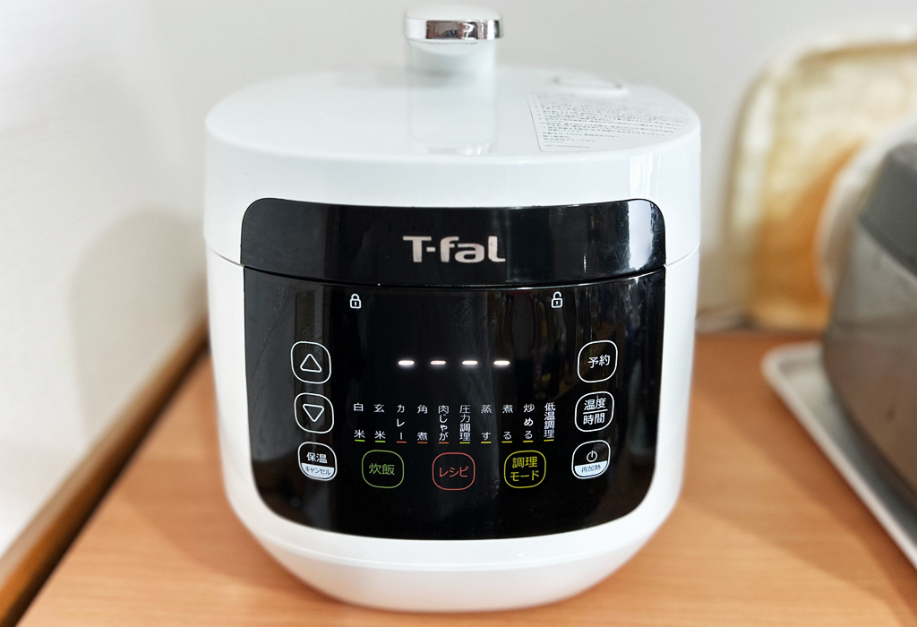 ティファール ラクラ・クッカー コンパクトティファール ラクラ・クッカー コンパクト電気圧力鍋 CY3501JP